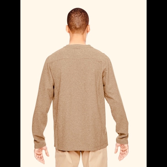 🌟Performance Waffle Henley - Picture 2 of 9